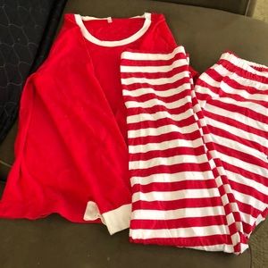 Christmas pajamas womens size L